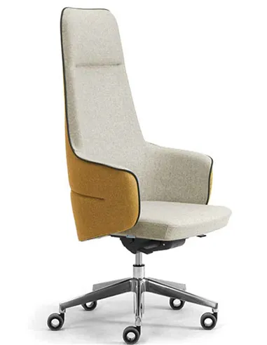 Крісло LEYFORM OPERA 2900 для керівника, тканинне, двокольорове