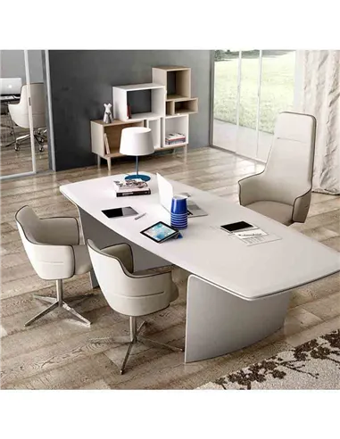 Крісло LEYFORM OPERA 2900 для керівника, тканинне, двокольорове