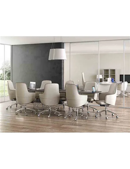 Крісло LEYFORM OPERA 2900 для керівника, шкіряне