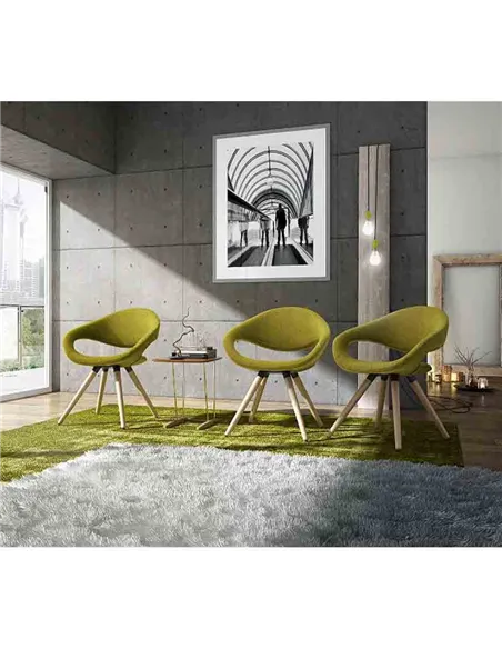Крісло LEYFORM SAMBA 51550 для відвідувача, тканинне