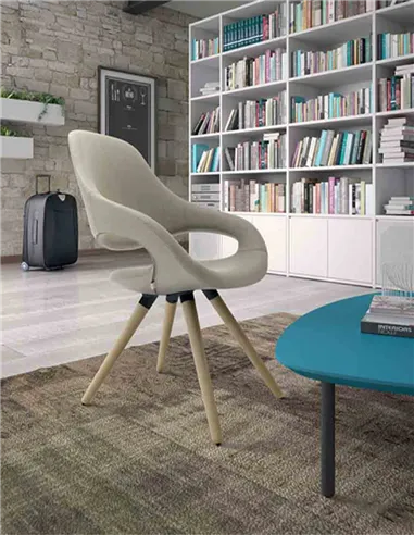 Крісло LEYFORM SAMBA 51550 для відвідувача, тканинне