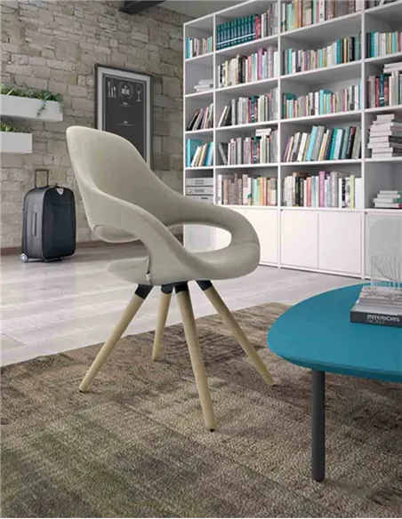 Крісло LEYFORM SAMBA 51550 для відвідувача, тканинне