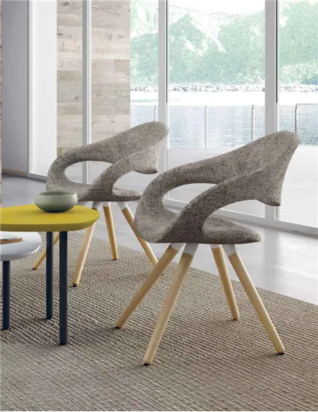 Крісло LEYFORM SAMBA 51550 для відвідувача, тканинне