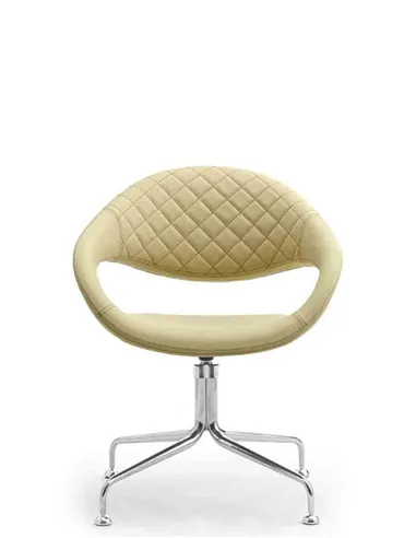 Кресло LEYFORM SAMBA 51500 для посетителя, кожаное