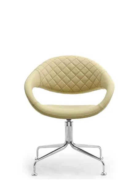 Кресло LEYFORM SAMBA 51500 для посетителя, кожаное