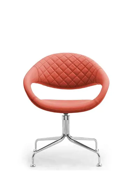 Кресло LEYFORM SAMBA 51500 для посетителя, кожаное