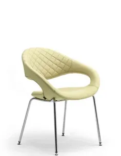 Крісло LEYFORM SAMBA 51530 для відвідувача, шкіряне