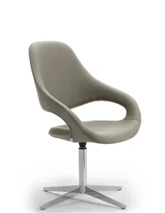 Крісло LEYFORM SAMBA PLUS 51513 для відвідувача, тканинне, із високою спинкою