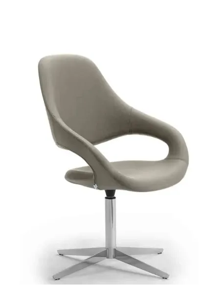 Крісло LEYFORM SAMBA PLUS 51513 для відвідувача, тканинне, із високою спинкою
