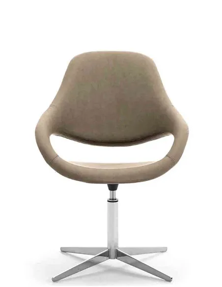 Крісло LEYFORM SAMBA PLUS 51513 для відвідувача, тканинне, із високою спинкою