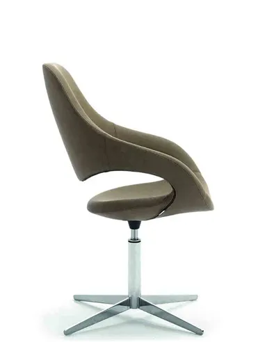 Крісло LEYFORM SAMBA PLUS 51513 для відвідувача, тканинне, із високою спинкою