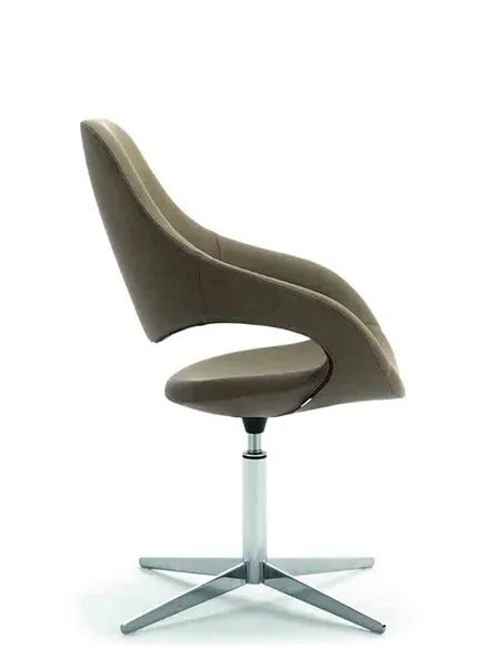 Крісло LEYFORM SAMBA PLUS 51513 для відвідувача, тканинне, із високою спинкою