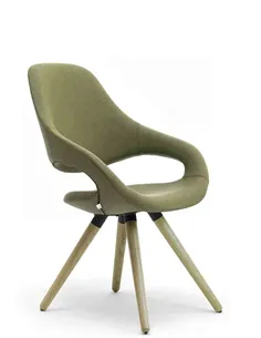 Крісло LEYFORM SAMBA PLUS 51552 для відвідувача, тканинне, із високою спинкою