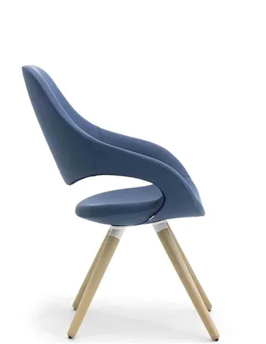 Крісло LEYFORM SAMBA PLUS 51552 для відвідувача, тканинне, із високою спинкою