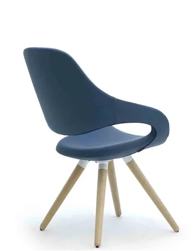Крісло LEYFORM SAMBA PLUS 51552 для відвідувача, тканинне, із високою спинкою