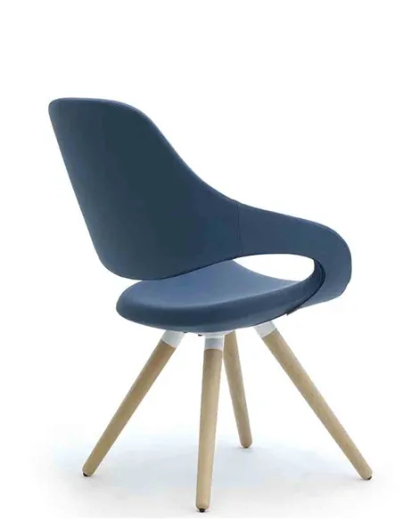 Крісло LEYFORM SAMBA PLUS 51552 для відвідувача, тканинне, із високою спинкою