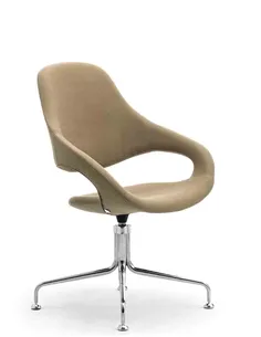 Крісло LEYFORM SAMBA PLUS 51502 для відвідувача, тканинне, із високою спинкою