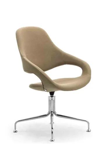 Крісло LEYFORM SAMBA PLUS 51502 для відвідувача, тканинне, із високою спинкою