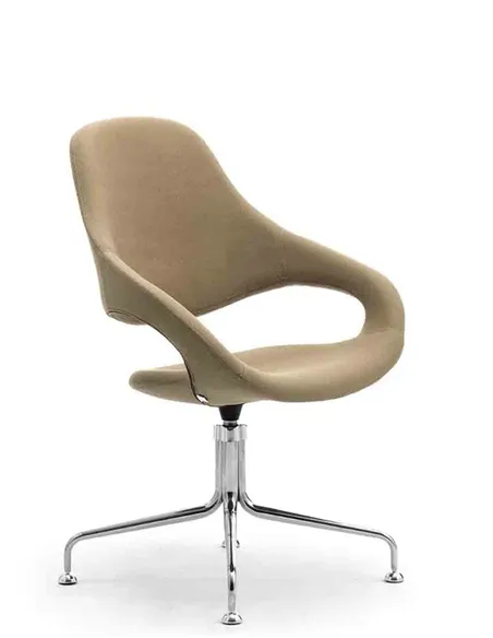 Крісло LEYFORM SAMBA PLUS 51502 для відвідувача, тканинне, із високою спинкою