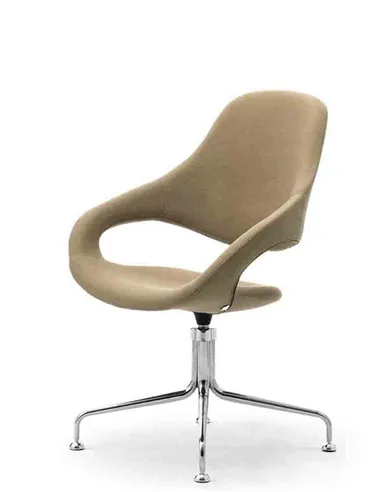 Крісло LEYFORM SAMBA PLUS 51502 для відвідувача, тканинне, із високою спинкою
