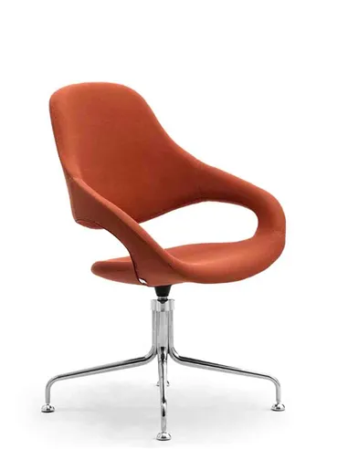 Крісло LEYFORM SAMBA PLUS 51502 для відвідувача, тканинне, із високою спинкою