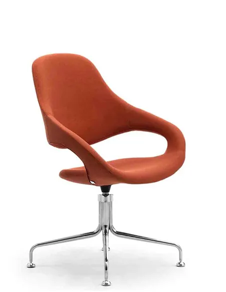 Крісло LEYFORM SAMBA PLUS 51502 для відвідувача, тканинне, із високою спинкою