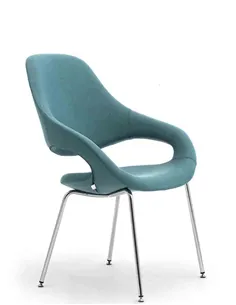 Крісло LEYFORM SAMBA PLUS 51532 для відвідувача, тканинне, із високою спинкою