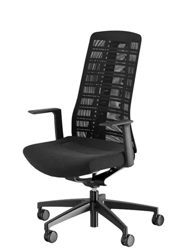 Крісло INTERSTUHL PURE PU213 BLACK MESH