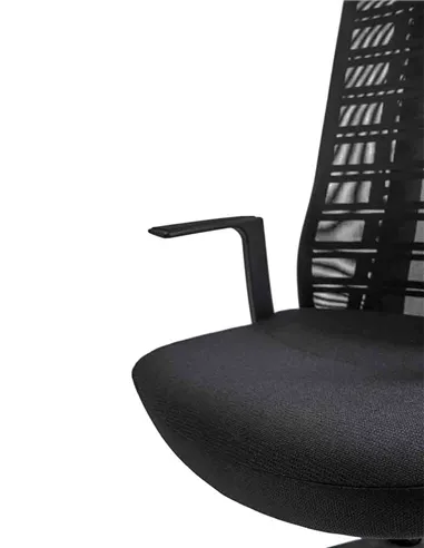 Крісло INTERSTUHL PURE PU213 BLACK MESH