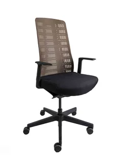 Крісло INTERSTUHL PURE PU213 BROWN MESH 2