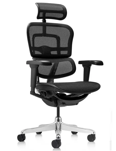 Кресло ERGOHUMAN ULTRA (EHU-AB-HAM-4D, сетка T-168-B1 BLACK), эргономичное