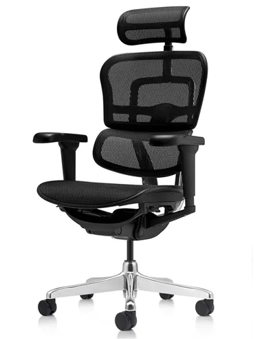 Кресло ERGOHUMAN ULTRA (EHU-AB-HAM-4D, сетка T-168-B1 BLACK), эргономичное