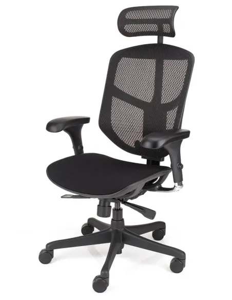 Кресло ENJOY BUDGET 2 BLACK FABRIC эргономичное