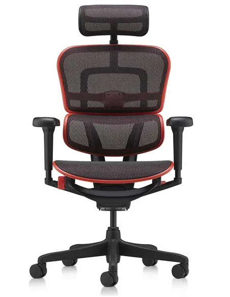 Крісло ERGOHUMAN ULTRA GAMING EQUATOR RED геймерське