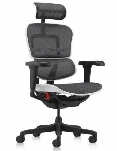 Кресло ERGOHUMAN ULTRA GAMING AURORA WHITE геймерское