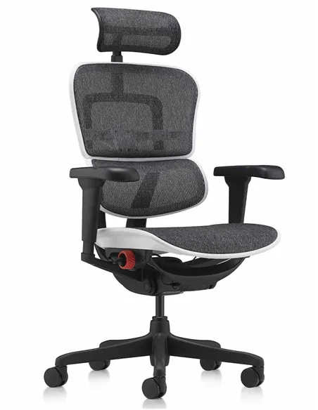 Кресло ERGOHUMAN ULTRA GAMING AURORA WHITE геймерское