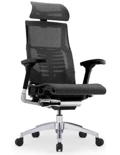 Крісло COMFORT POFIT 2 BLACK з анатомічною підтримкою