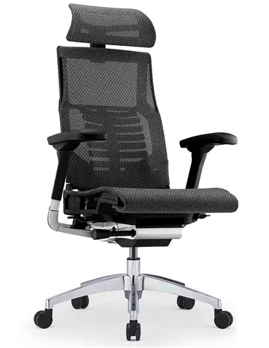 Кресло COMFORT POFIT 2 BLACK с анатомической поддержкой
