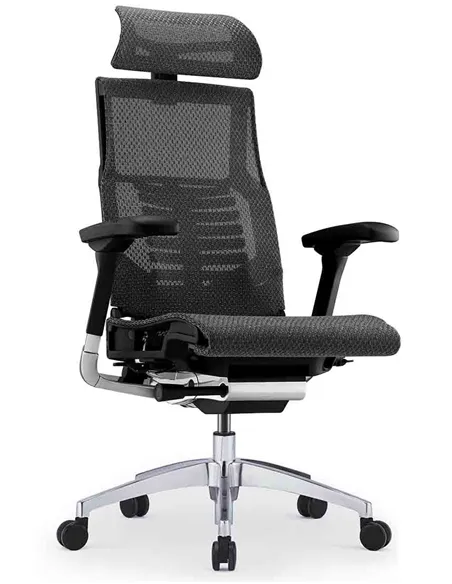 Кресло COMFORT POFIT 2 BLACK с анатомической поддержкой