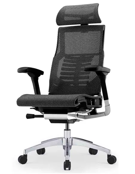 Кресло COMFORT POFIT 2 BLACK с анатомической поддержкой