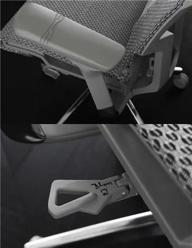 Кресло COMFORT POFIT 2 BLACK с анатомической поддержкой