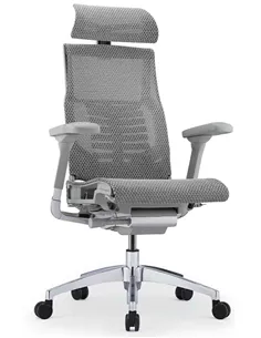Крісло COMFORT POFIT 2 GREY з анатомічною підтримкою