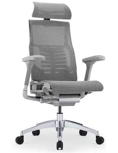 Кресло COMFORT POFIT 2 GREY с анатомической поддержкой
