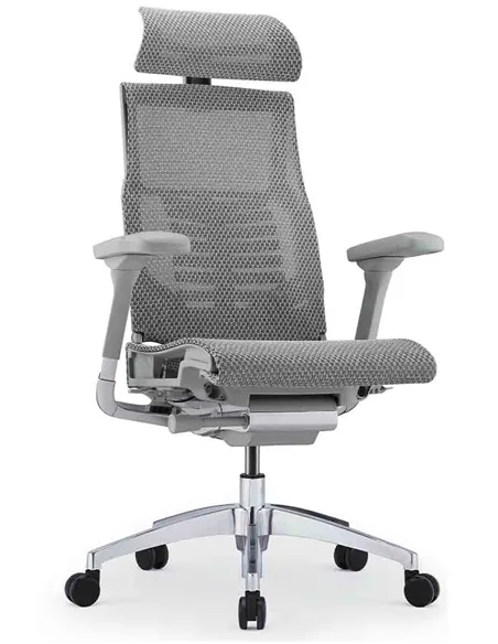 Кресло COMFORT POFIT 2 GREY с анатомической поддержкой