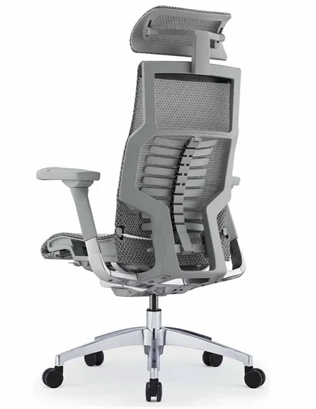 Кресло COMFORT POFIT 2 GREY с анатомической поддержкой