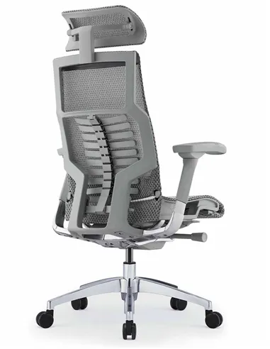 Кресло COMFORT POFIT 2 GREY с анатомической поддержкой
