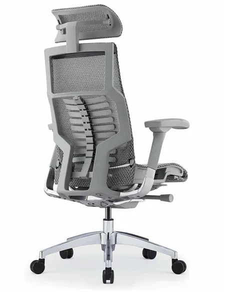 Кресло COMFORT POFIT 2 GREY с анатомической поддержкой