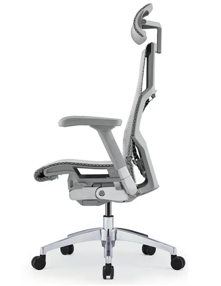 Кресло COMFORT POFIT 2 GREY с анатомической поддержкой