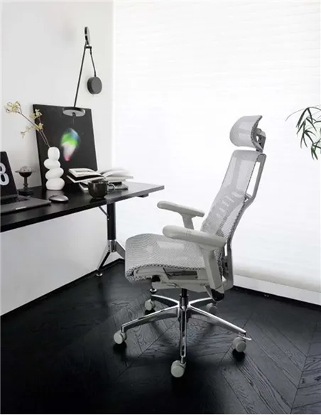 Кресло COMFORT POFIT 2 GREY с анатомической поддержкой