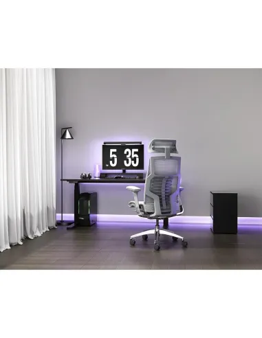Кресло COMFORT POFIT 2 GREY с анатомической поддержкой